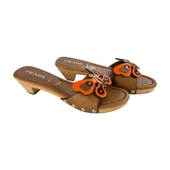Prada Butterfly Sandals - Picture 1 of 9